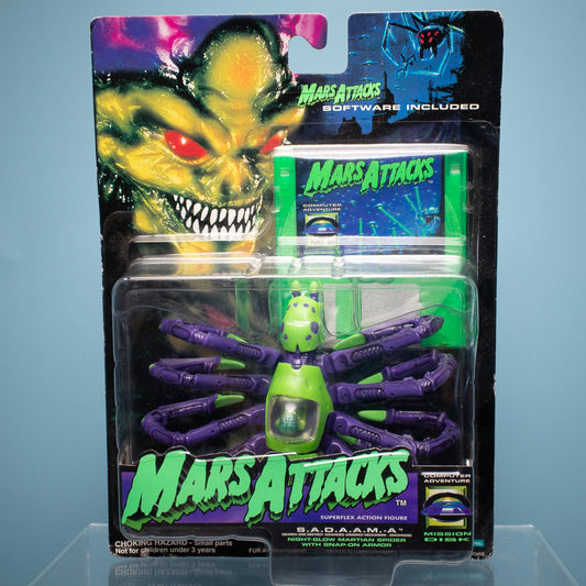 TRENDMASTERS 1996 MARS ATTACKS DOOM SPIDER S.A.D.A.A.M - A MOC - DT Collectable Toys