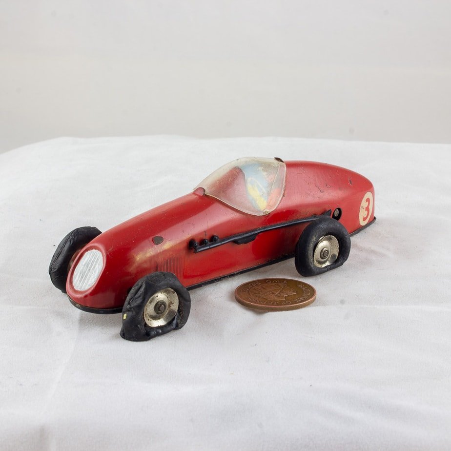 Triang Minic Clockwork 13M Racing Car.