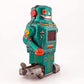 Vintage 1968 Noguchi Mechanical MIGHTY ROBOT With Spark In Working Condition - DT Collectable Toys