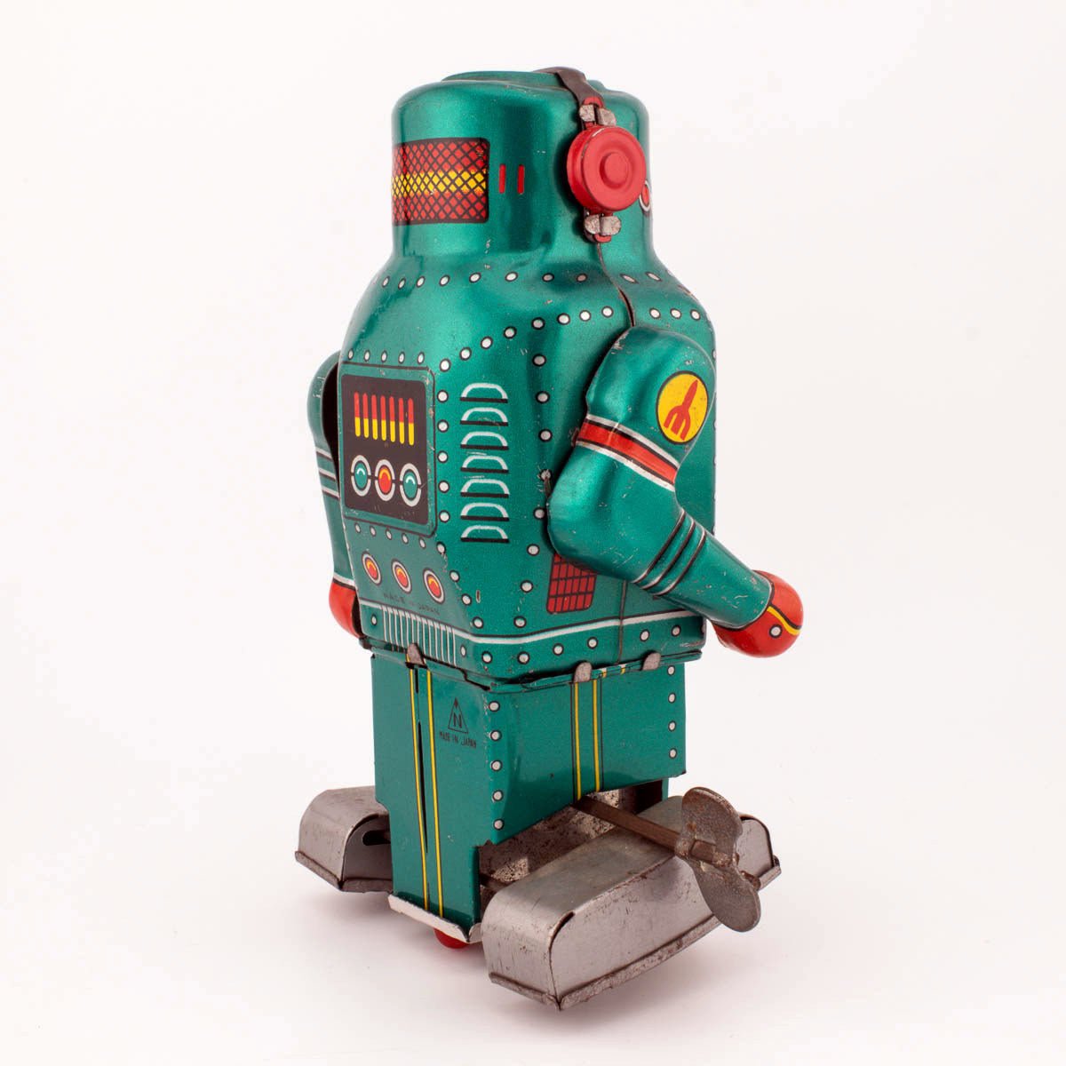 Vintage 1968 Noguchi Mechanical MIGHTY ROBOT With Spark In Working Condition - DT Collectable Toys