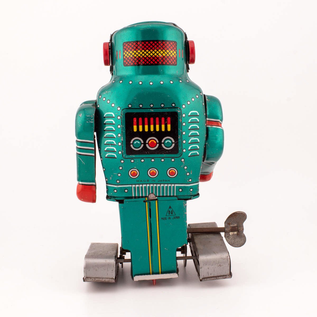 Vintage 1968 Noguchi Mechanical MIGHTY ROBOT With Spark In Working Condition - DT Collectable Toys