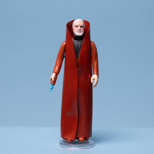 Vintage 1977 BEN OBI - WAN KENOBI Kenner Star Wars Hong Kong Excellent Figure - DT Collectable Toys