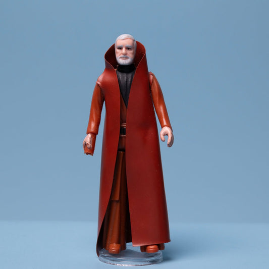 Vintage 1977 BEN OBI - WAN KENOBI Kenner Star Wars Hong Kong Figure Excellent - DT Collectable Toys
