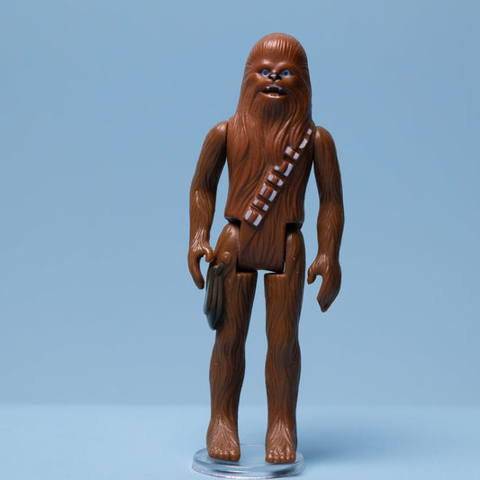 Vintage 1977 CHEWBACCA Kenner Star Wars Made in Hong Kong Action Figure Excellent - DT Collectable Toys