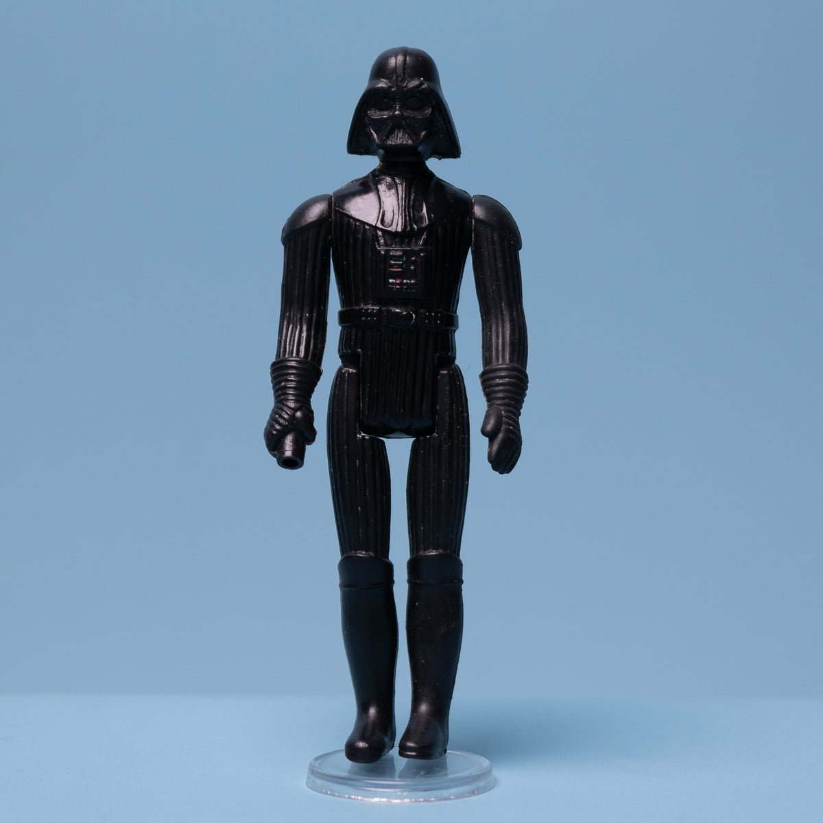 Vintage 1977 DARTH VADER Kenner Star Wars No Coo Raised Bar Action Figure Good - DT Collectable Toys
