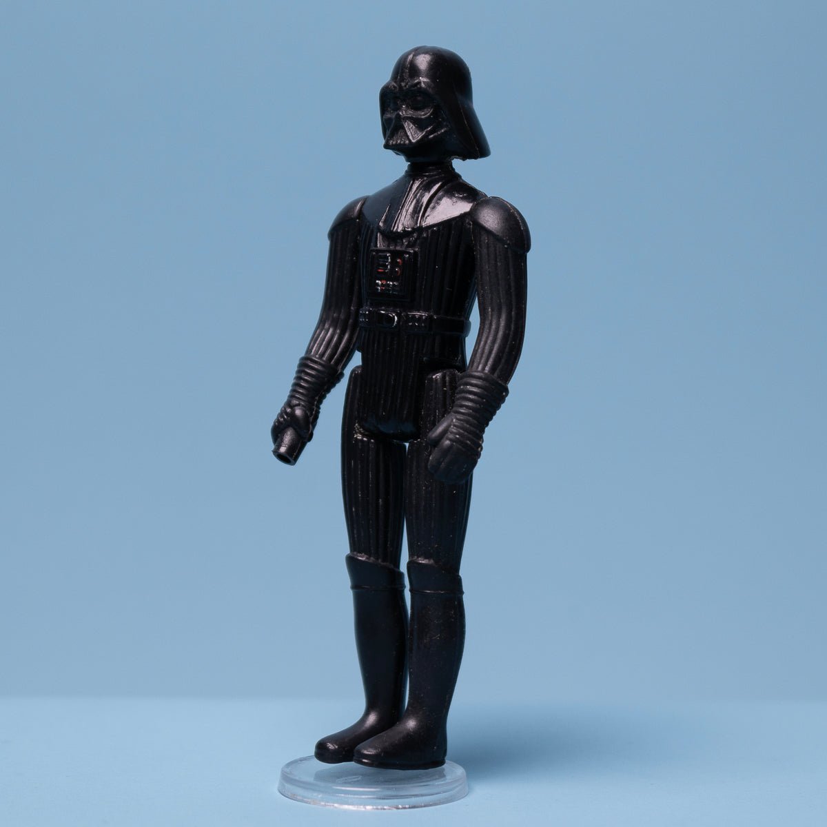 Vintage 1977 DARTH VADER Kenner Star Wars No Coo Raised Bar Action Figure Good - DT Collectable Toys