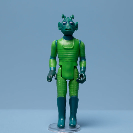 Vintage 1977 GREEDO Kenner Star Wars Hong Kong Action Figure Excellent - DT Collectable Toys