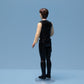 Vintage 1977 HAN SOLO Big Head Kenner Star Wars Hong Kong Action Figure Good - DT Collectable Toys