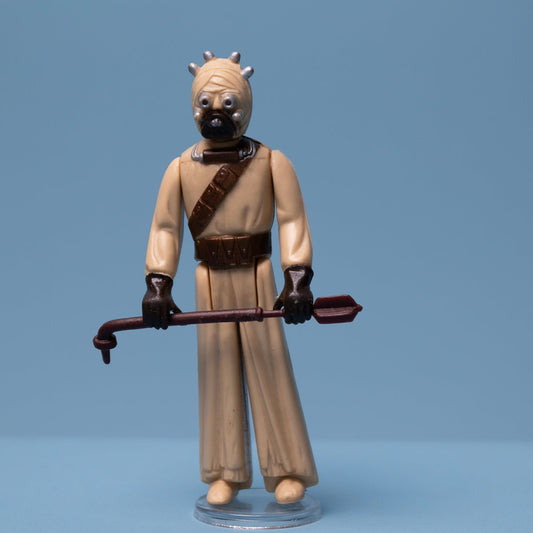 Vintage 1977 TUSKEN RAIDER Kenner Star Wars Hong Kong Action Figure Very Good - DT Collectable Toys