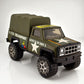Vintage 1979 Buddy L Army Transport T - 5278 Military Jeep Pressed Steel Model
