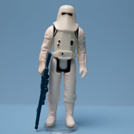 Vintage 1980 IMPERIAL SNOWTROOPER Kenner Star Wars Hong Kong Action Figure Exc. - DT Collectable Toys