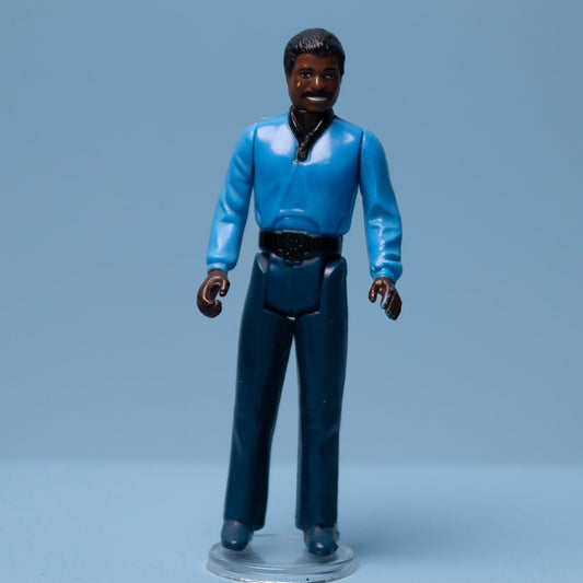 Vintage 1980 LANDO CALRISSIAN Teeth Kenner Star Wars China Action Figure VG - DT Collectable Toys