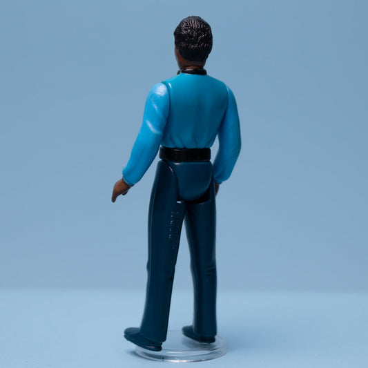 Vintage 1980 LANDO CALRISSIAN Teeth Kenner Star Wars Hong Kong Action Figure Exc. - DT Collectable Toys