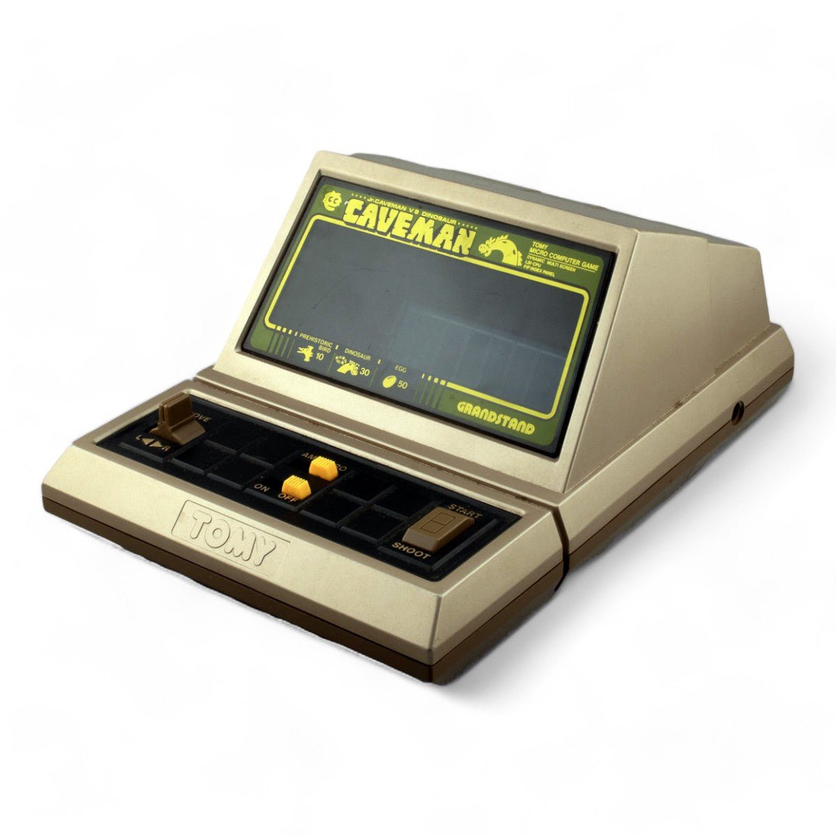 Vintage 1982 Tomy Caveman Electronic Game Grandstand, Excellent Working Condition Electronic Game Picture 2