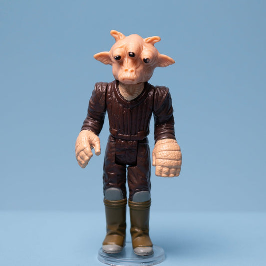 Vintage 1983 REE - YEES Kenner No Coo Star Wars Action Figure Very Good - DT Collectable Toys