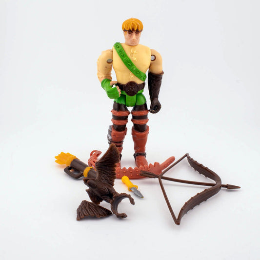 Vintage 1984 LJN Advanced Dungeons & Dragons AD&D Ranger HAWKLER 100% Complete - DT Collectable Toys