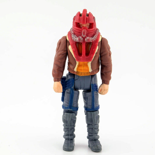 Vintage 1986 Kenner M.A.S.K. ACE RIKER with Ricochet Mask Rare Action Figure - DT Collectable Toys