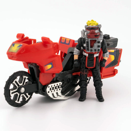 Vintage 1986 Kenner M.A.S.K VAMPIRE with Floyd Malloy & Buckshot Action Figure - DT Collectable Toys