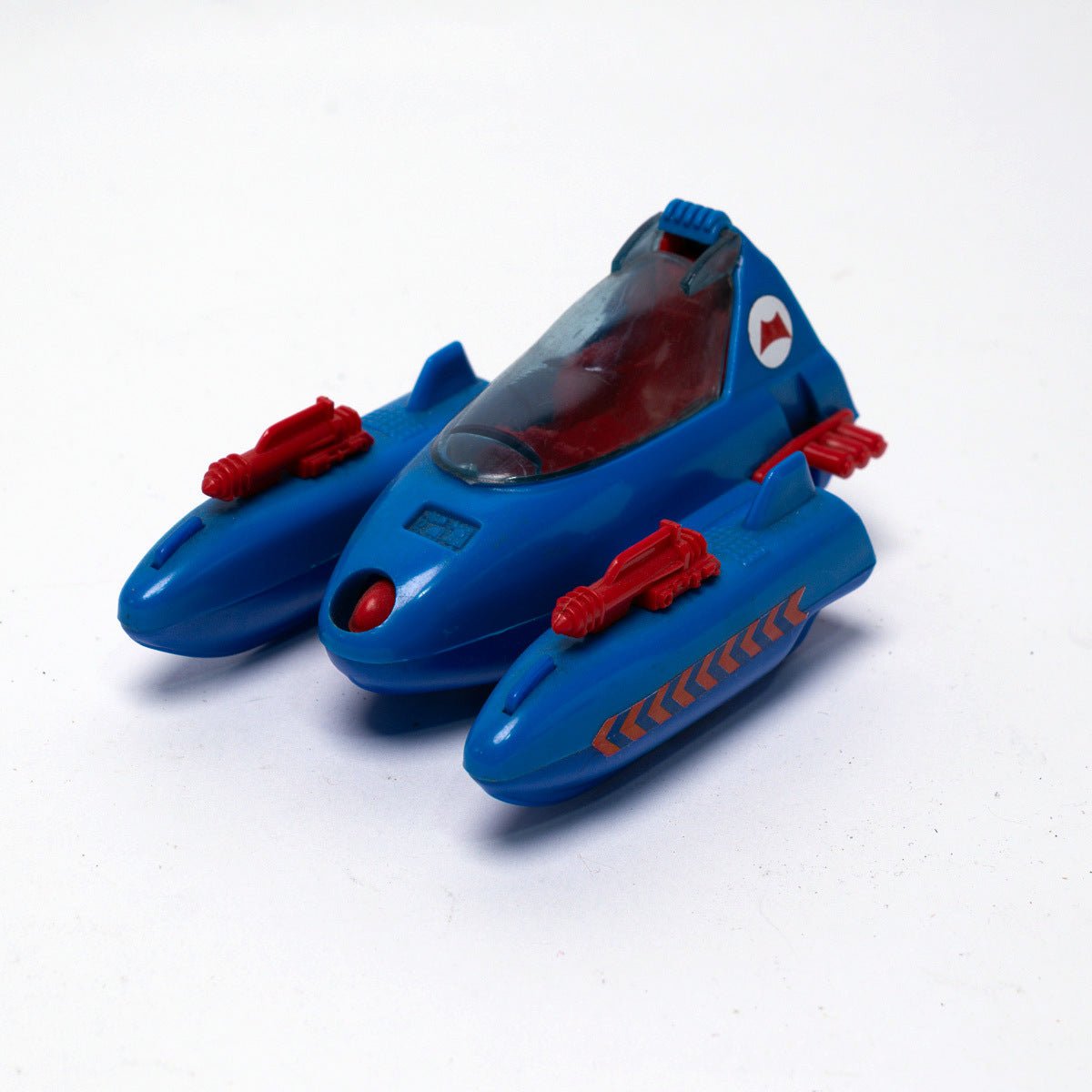 Vintage 1987 Bluebird Toys Manta Force Blue Sharks Play Set Complete Excellent Action Figure Playset Picture 2