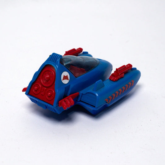 Vintage 1987 Bluebird Toys Manta Force Blue Sharks Play Set Complete Excellent
