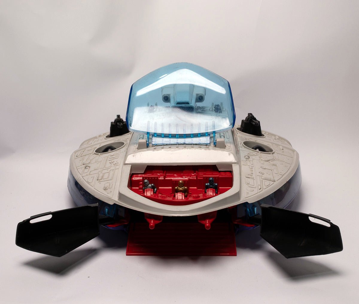 Vintage 1987 Bluebird Toys Manta Force Command Ship Play Set Complete ExcellentAction Figure Playset Picture 6
