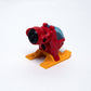 Vintage 1987 Bluebird Toys Manta Force Red Hawks Play Set Complete Excellent Action Figure Playset Picture 5