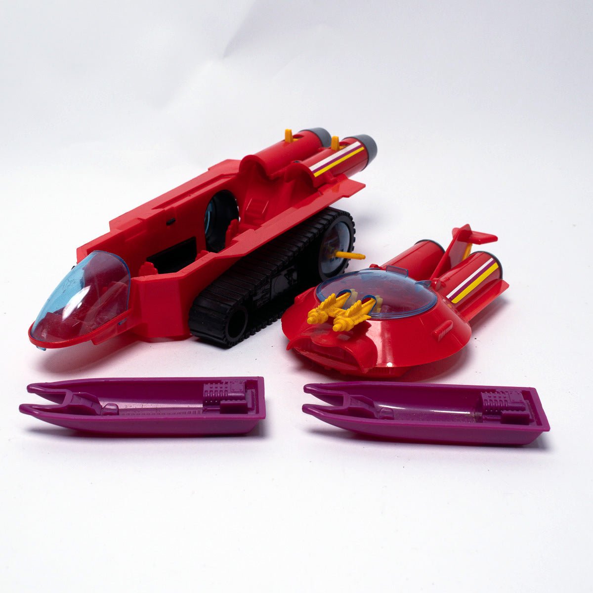 Vintage 1987 Bluebird Toys Manta Force Red Venom Play Set Complete Excellent