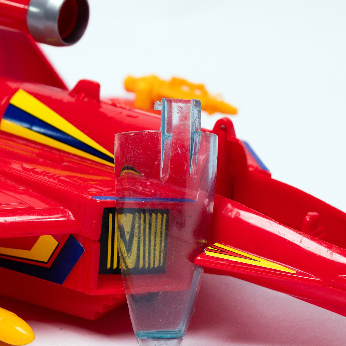 Vintage 1987 Bluebird Toys Manta Force Red Viper Play Set N/Complete Excellent Action Figure Playset Picture 5