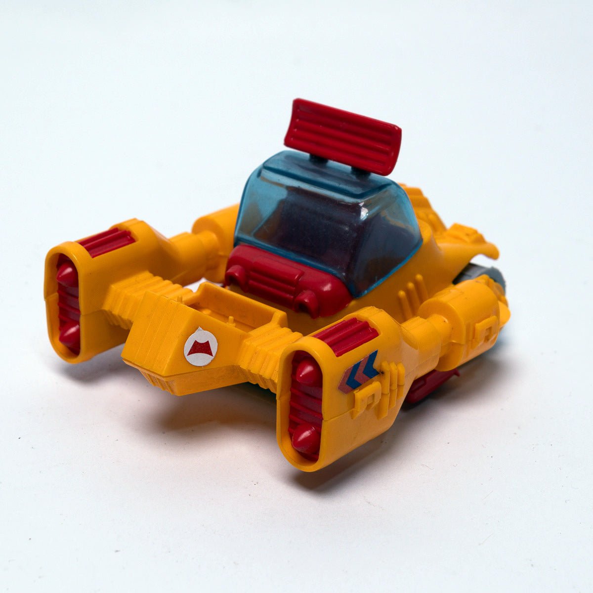 Vintage 1987 Bluebird Toys Manta Force Yellow Wolves Play Set Complete Excellent
