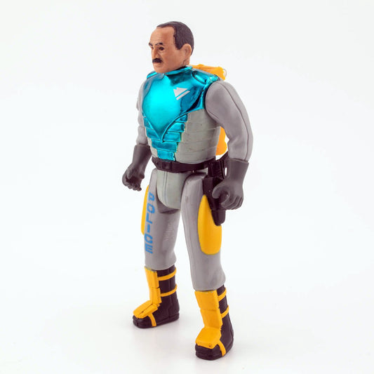Vintage 1988 Kenner Robocop Series 1 SERGEANT REED Rare Cap - Firing Action Figure - DT Collectable Toys