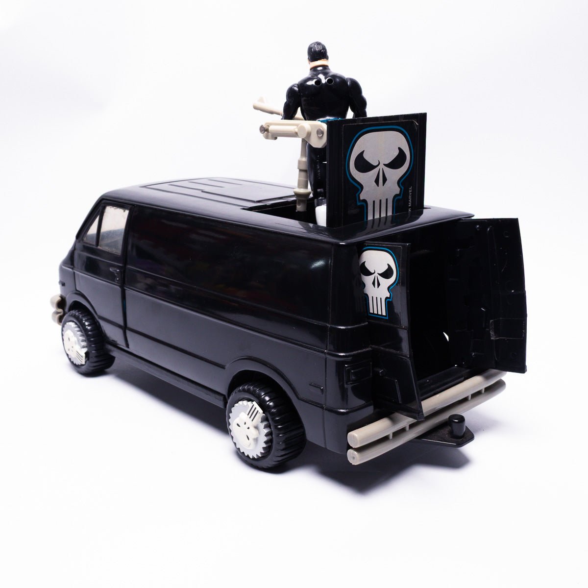 Vintage 1991 Toy Biz Punisher Van Marvel Superheroes Excellent Boxed w/Figure Action Figure Vehicle Picture 4