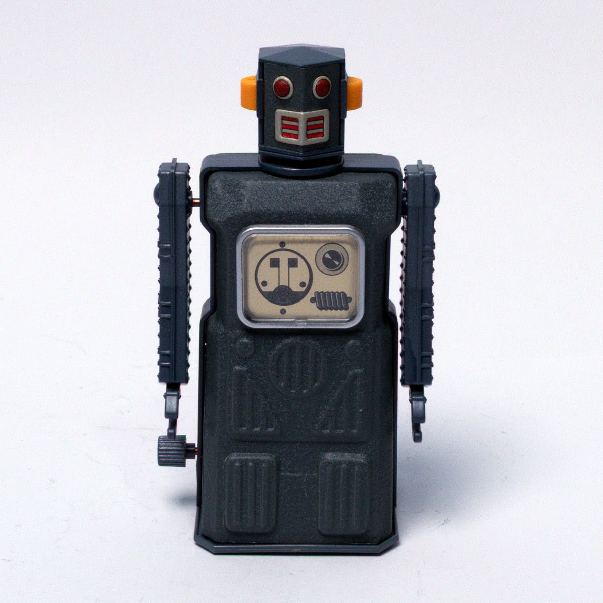 Vintage 1997 Masudaya Mini Radicon Robot Clockwork Tin Toy Replica Mint & Boxed