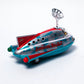 Vintage 1997 Masudaya Mini Sonicon Rocket Tin Toy Replica Mint & Boxed