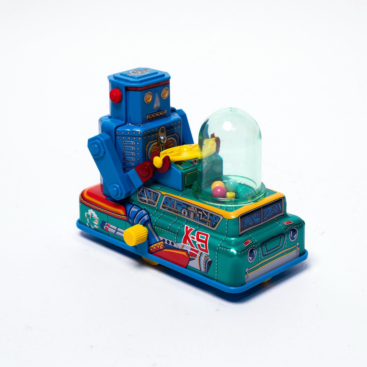 Vintage 1997 Masudaya Mini X - 9 Space Robot Car Tin Toy Replica Mint & Boxed Robots & Space Toys Picture 5