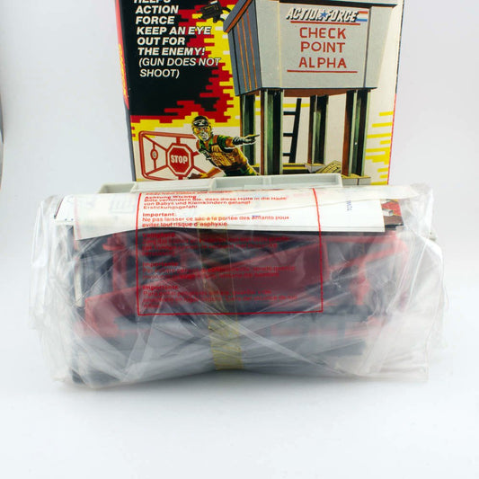 Vintage Action Force GI Joe CHECKPOINT BATTLE STATION Hasbro Boxed Sealed Bag - DT Collectable Toys