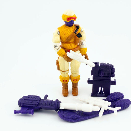Vintage Action Force GI Joe SNOW SERPENT v2 1991 Hasbro Near Mint Action Figure - DT Collectable Toys