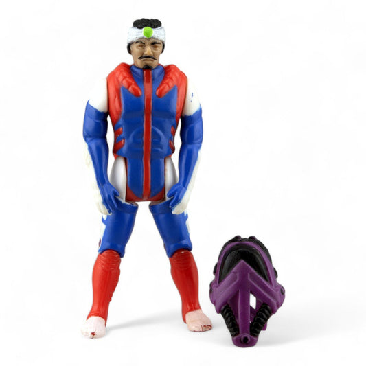 Vintage Ali Bombay & Vortex Mask Kenner M.A.S.K. Action Figure - DT Collectable Toys