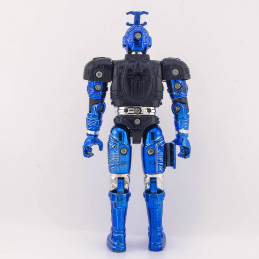 Vintage Bandai Blue Stinger Beetleborg 1996 Excellent Action Figure - DT Collectable Toys