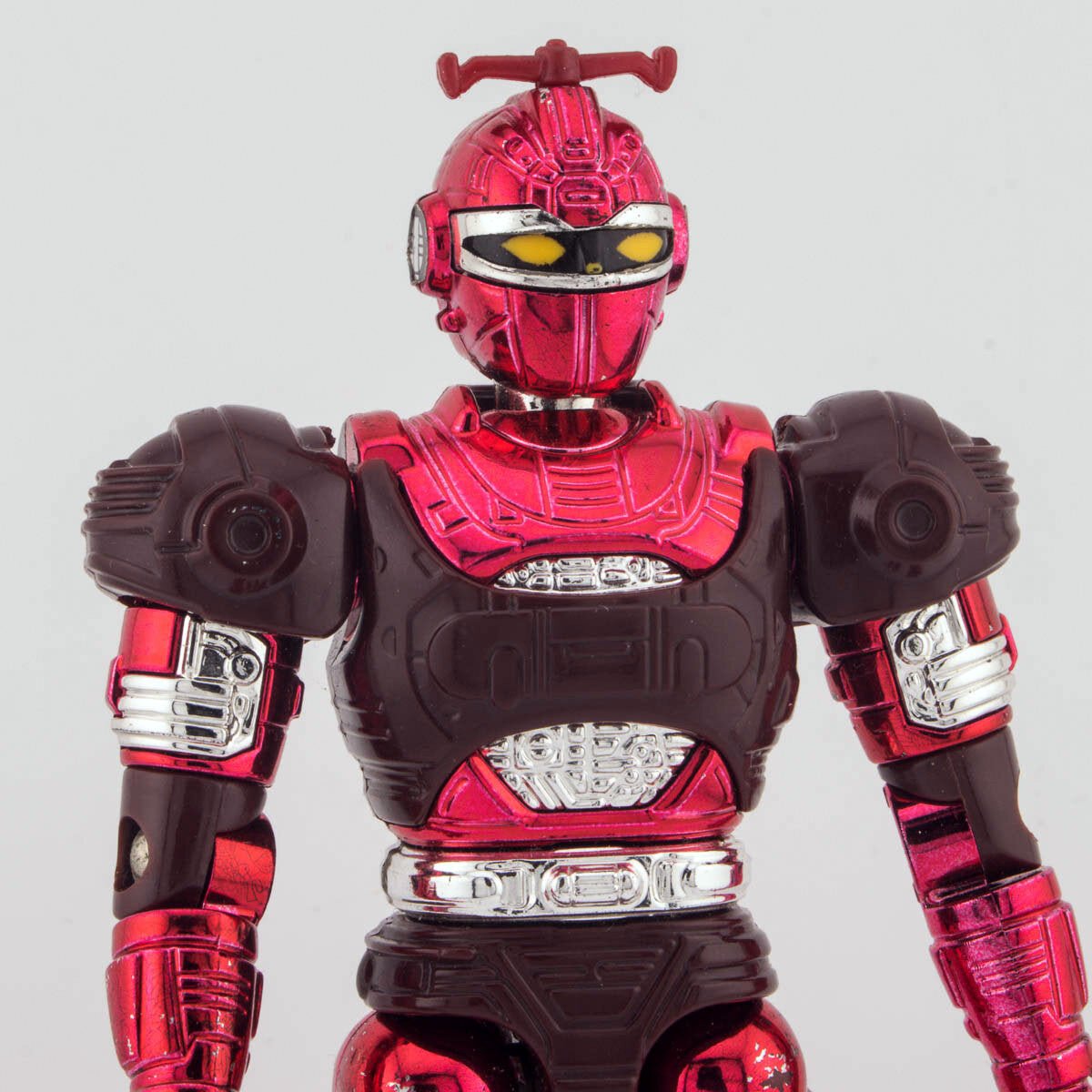 Vintage Bandai Red Striker Beetleborg 1996 Excellent Action Figure - DT Collectable Toys