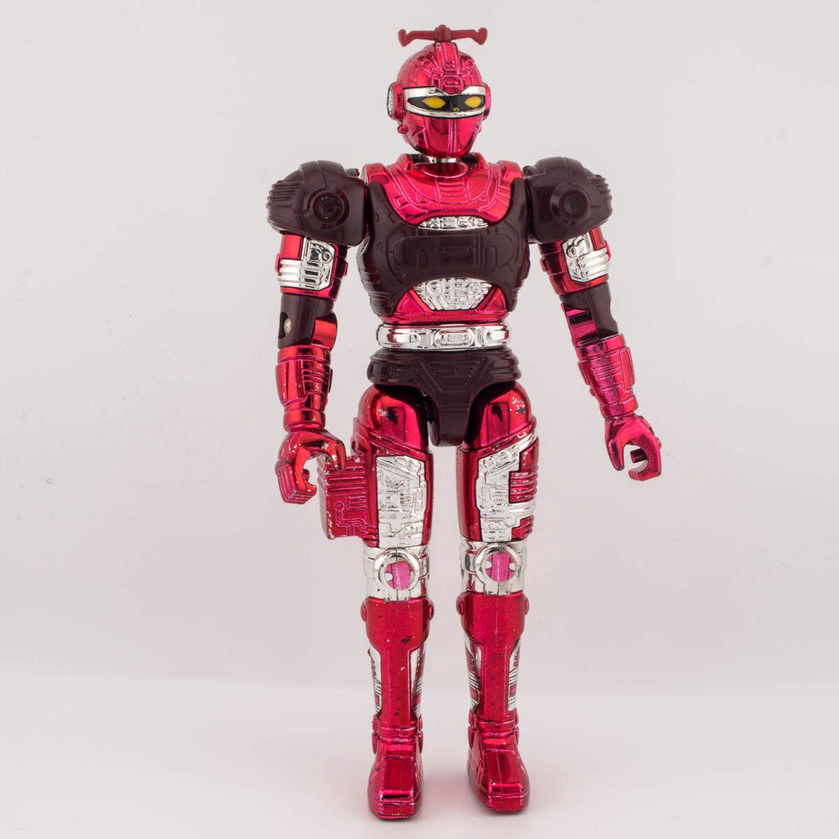 Vintage Bandai Red Striker Beetleborg 1996 Excellent Action Figure - DT Collectable Toys