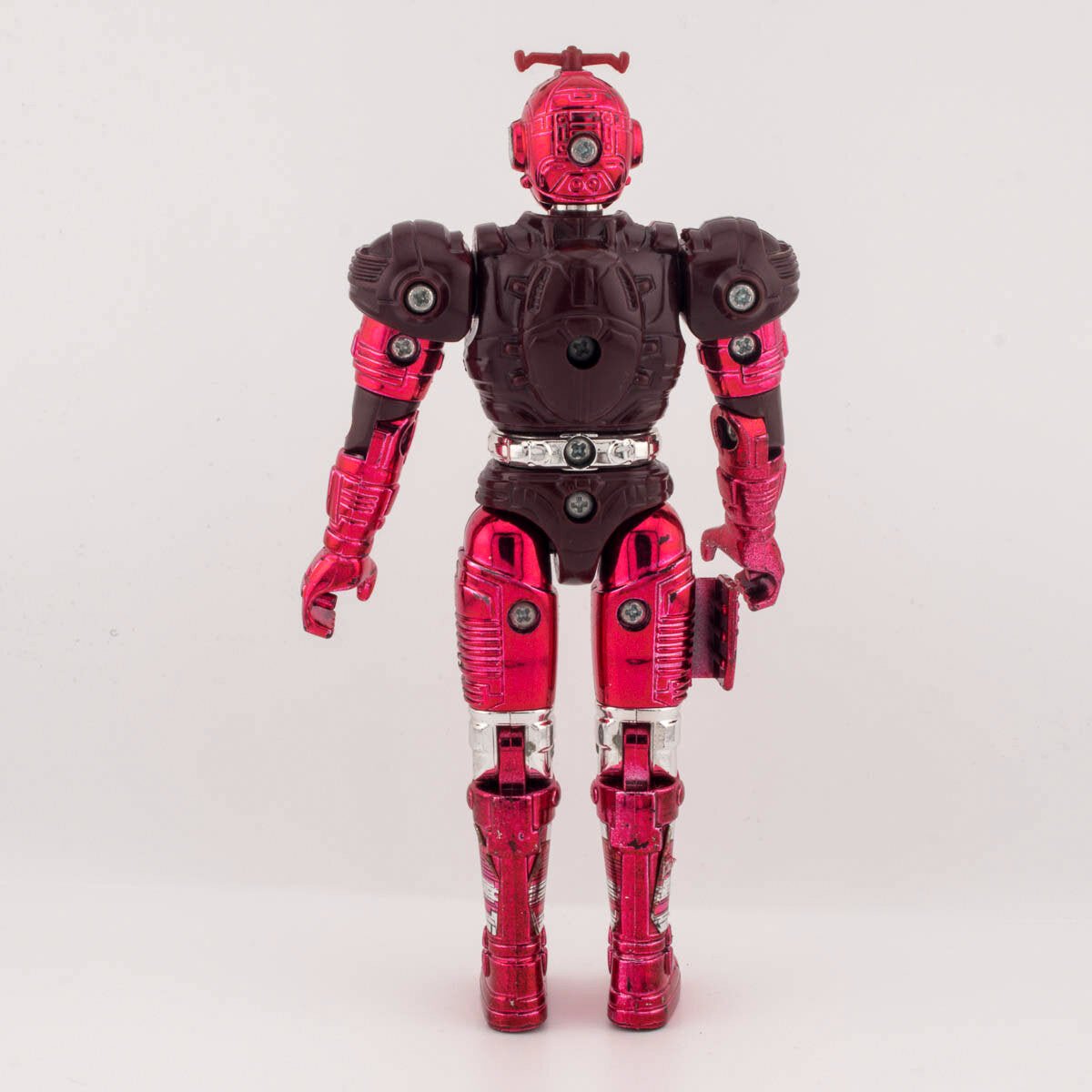 Vintage Bandai Red Striker Beetleborg 1996 Excellent Action Figure - DT Collectable Toys
