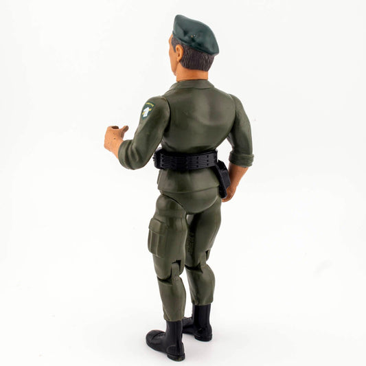 Vintage Coleco Rambo COLONEL TRAUTMAN 1985 Basic Series Excellent Action Figure - DT Collectable Toys