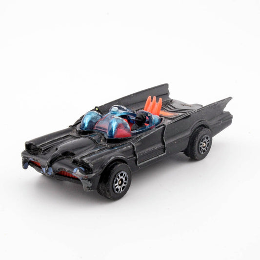 Vintage Corgi Juniors #69 BATMOBILE, DC Comics Good Condition Diecast Model - DT Collectable Toys