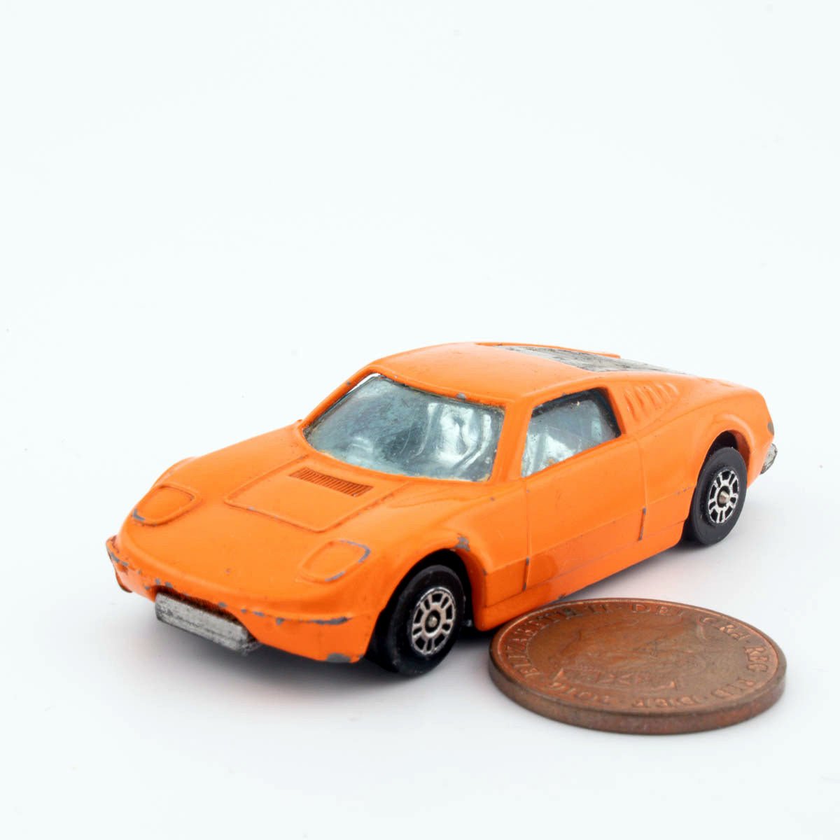 Vintage Corgi Juniors Whizzwheels #10 FORD GT70, Very Good Diecast Model Vehicle - DT Collectable Toys
