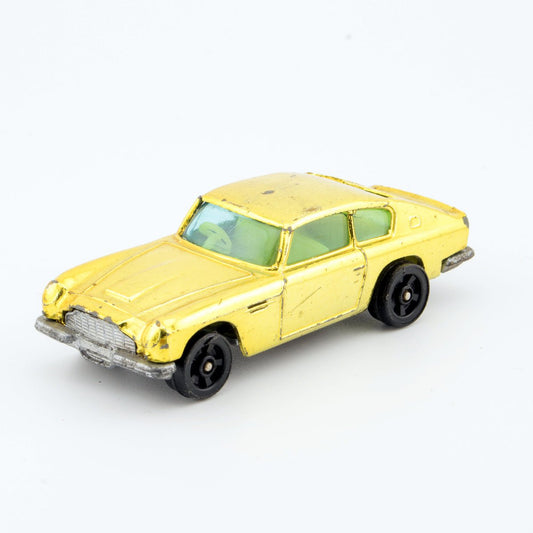 Vintage Corgi Rockets 901 Aston Martin DB6 in Chrome Gold Excellent