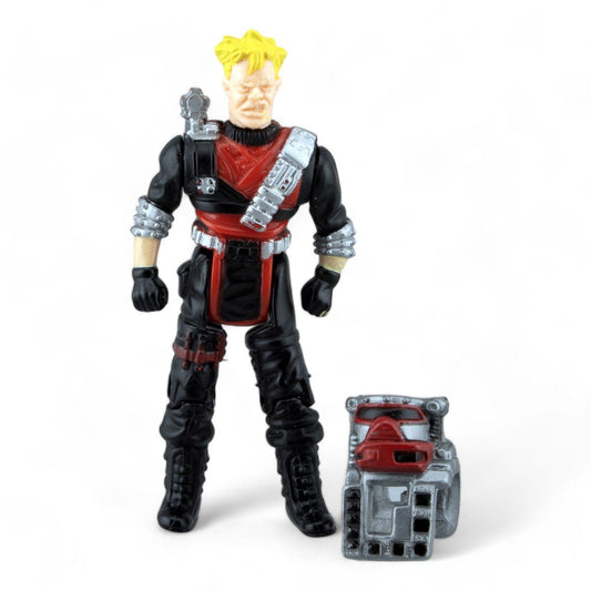 Vintage Floyd Malloy & Backlash Mask Kenner M.A.S.K. Action Figure - DT Collectable Toys