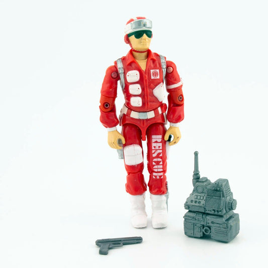 Vintage GI Joe LIFELINE v1 ARAH 1986, C - 8 Excellent Hasbro Action Figure