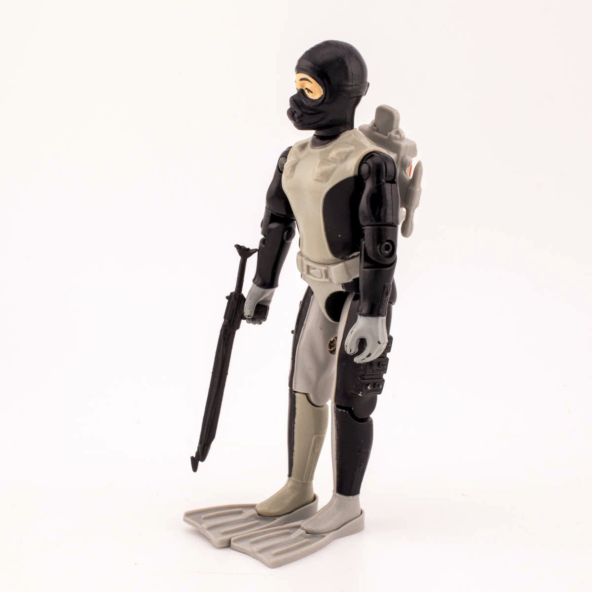 Vintage Hasbro Action Force GI Joe TORPEDO 1985 Rare Complete Action Figure - DT Collectable Toys