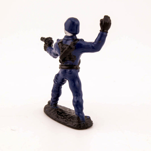 Vintage Hasbro GI Joe Micro Figure COBRA COMMANDER 1989 Very Rare Action Figure - DT Collectable Toys