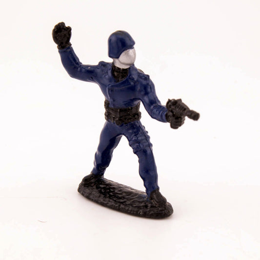 Vintage Hasbro GI Joe Micro Figure COBRA COMMANDER 1989 Very Rare Action Figure - DT Collectable Toys